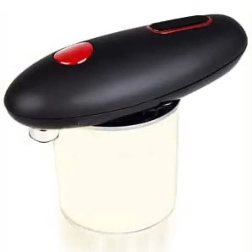 Look Auto Electric Can Opener : Open Your Cans with A Simple Press of Button - Automatic, Hands Free, Smooth Edge, Food-Safe, Battery Operated, YES You CAN)